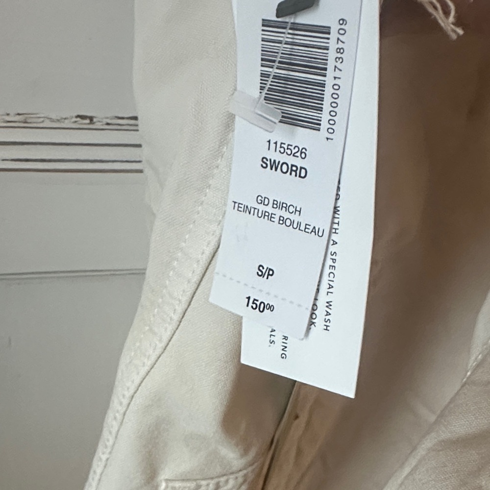 Aritzia Wilfred Free Cream Jacket - Picture 4 of 5